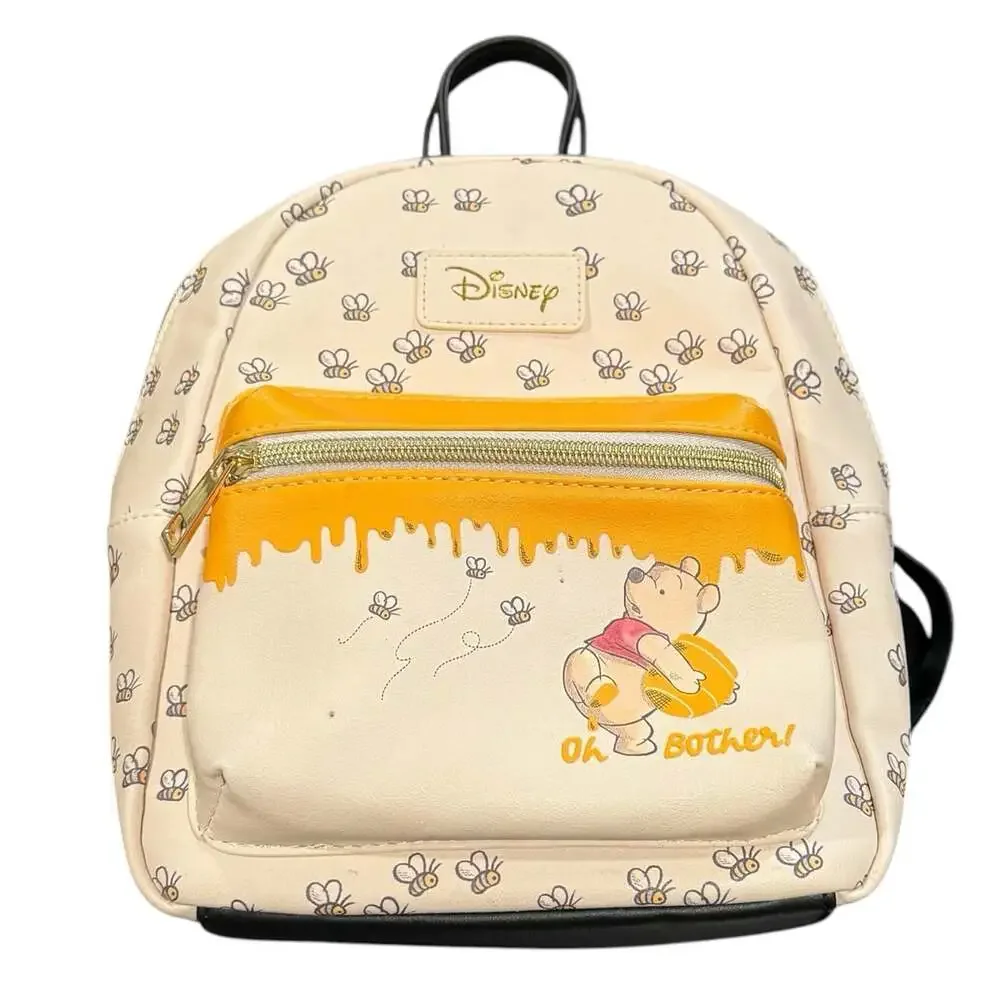 Disney Loungefly Winnie the Pooh Bees & Honey Mini Backpack Purse Oh Bother